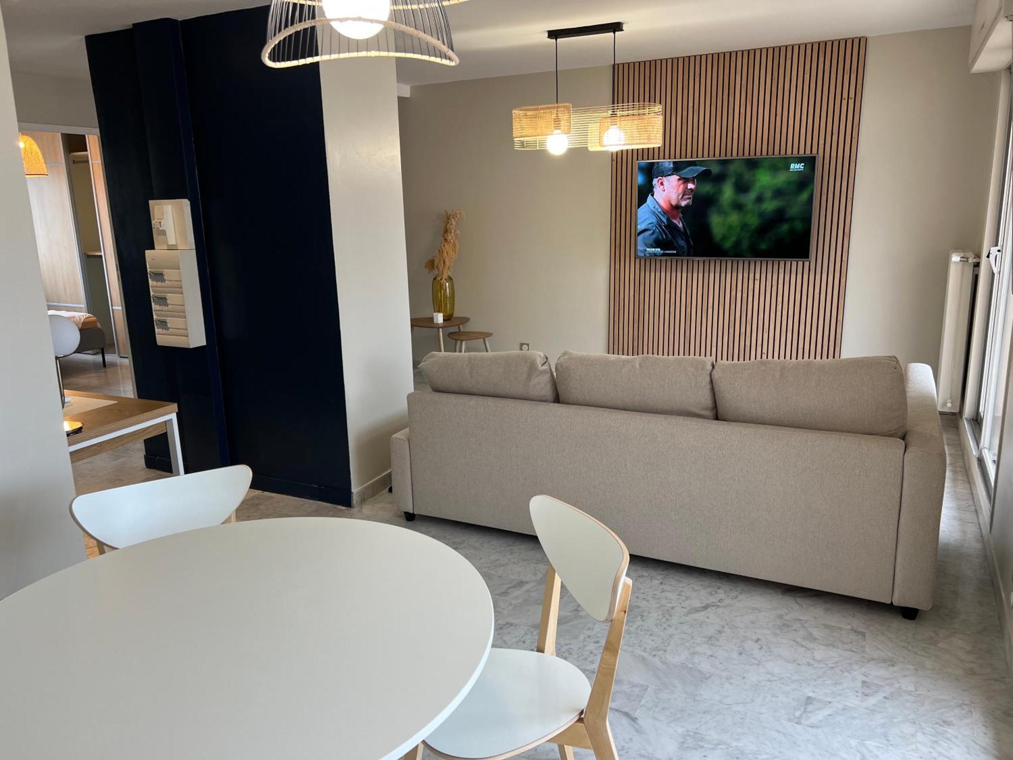 Superbe Appartement Vue Sur Mer ニース エクステリア 写真